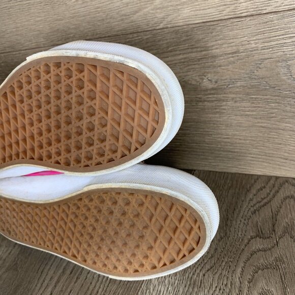 Vans High Top Womans Size 7 Custom Painted Pink Gold Purple Light Blue - Picture 6 of 16